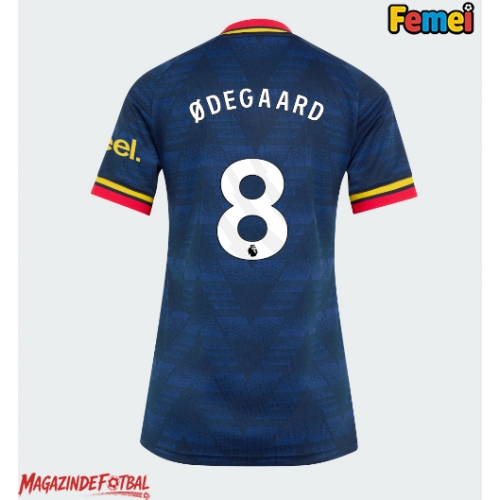 Arsenal Martin Odegaard #8 Tricou Fotbal Replică 2026-27 Femei Deplasare Arsenal Martin Odegaard #8 Tricou Fotbal Replică 2026-27 Femei Deplasare